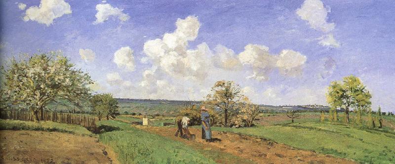 Camille Pissarro Spring oil painting image